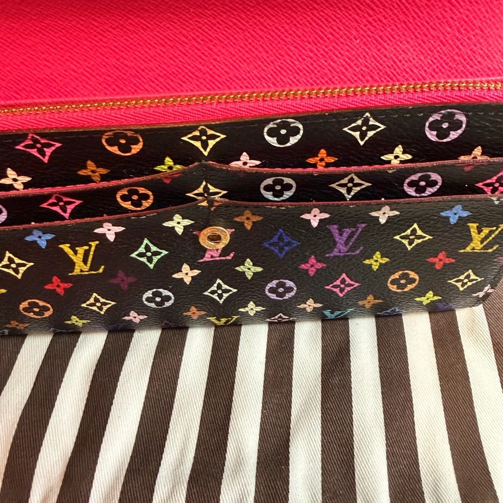 Louis Vuitton Murakami Sarah Wallet - Picture 12 of 12